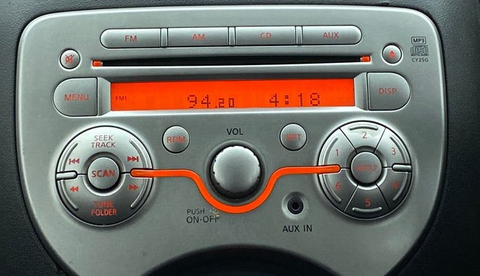 2013 Nissan Micra XL PETROL, Petrol, Manual, 52,976 km, Infotainment System