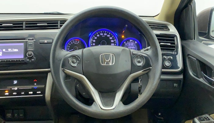 2016 Honda City V MT PETROL, Petrol, Manual, 33,591 km, Steering Wheel Close Up