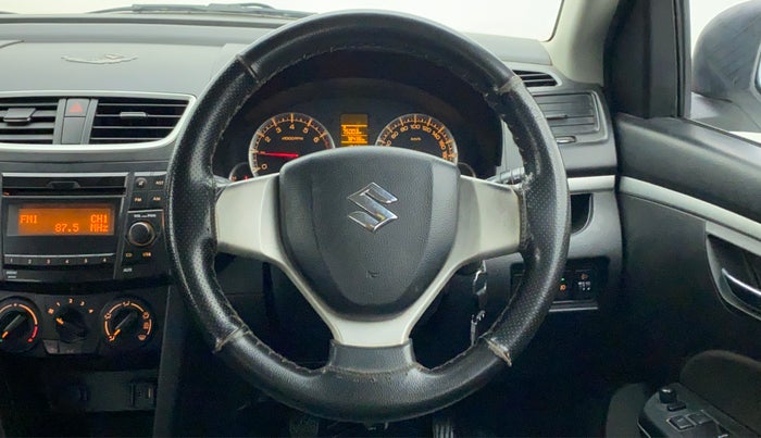 2015 Maruti Swift VXI, Petrol, Manual, 78,709 km, Steering Wheel Close Up