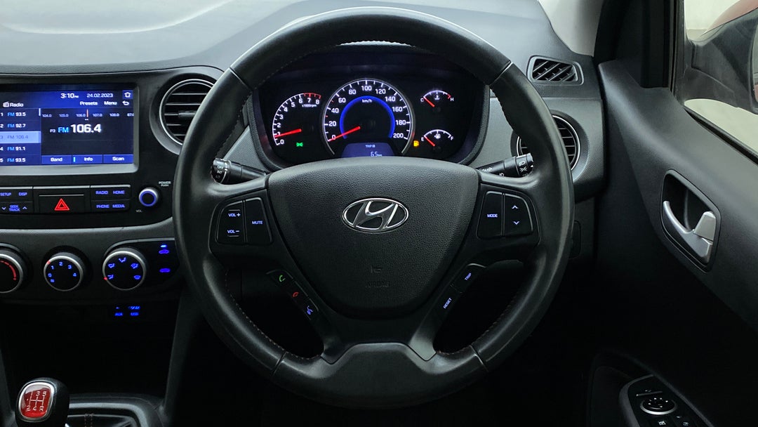 Steering Wheel Close Up