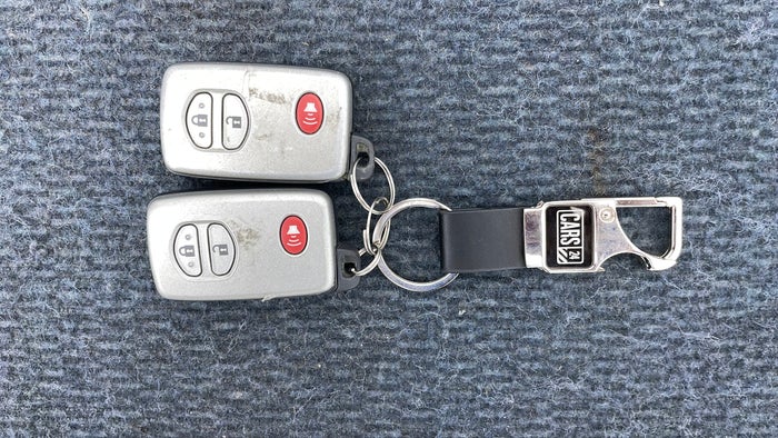 TOYOTA LAND CRUISER-Key Close-up