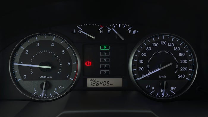 TOYOTA LAND CRUISER-Odometer View
