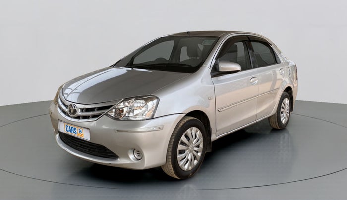 2013 Toyota Etios G, Petrol, Manual, 43,586 km, Left Front Diagonal