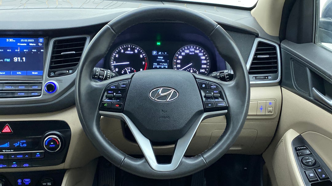 Steering Wheel Close Up