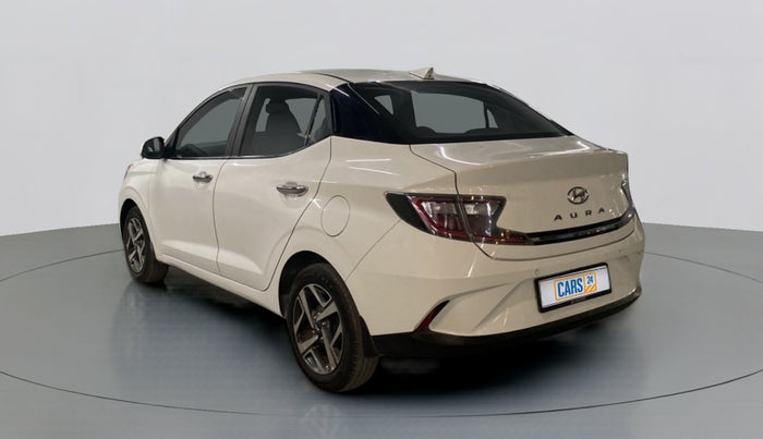 2021 Hyundai AURA SX+ 1.0 TURBO GDI MT, Petrol, Manual, 24,934 km, Left Back Diagonal