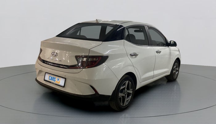 2021 Hyundai AURA SX+ 1.0 TURBO GDI MT, Petrol, Manual, 24,934 km, Right Back Diagonal