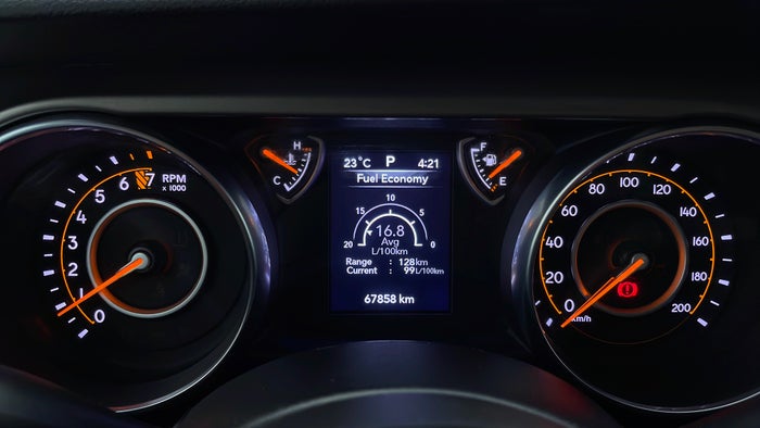 JEEP WRANGLER-Odometer View