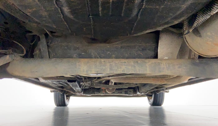2017 Ford Figo Aspire 1.2 TITANIUM PETROL, Petrol, Manual, 23,166 km, Rear Underbody