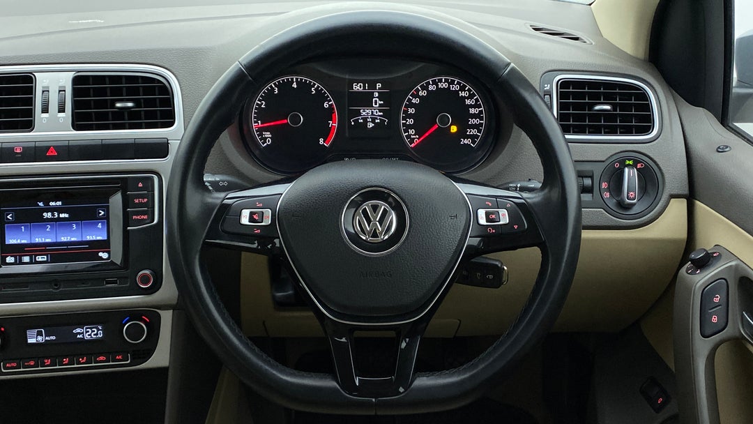 Steering Wheel Close Up