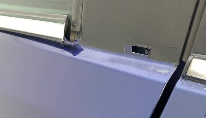 2019 Toyota Glanza V, Petrol, Manual, 48,527 km, Front passenger door - Weather strip has minor damage