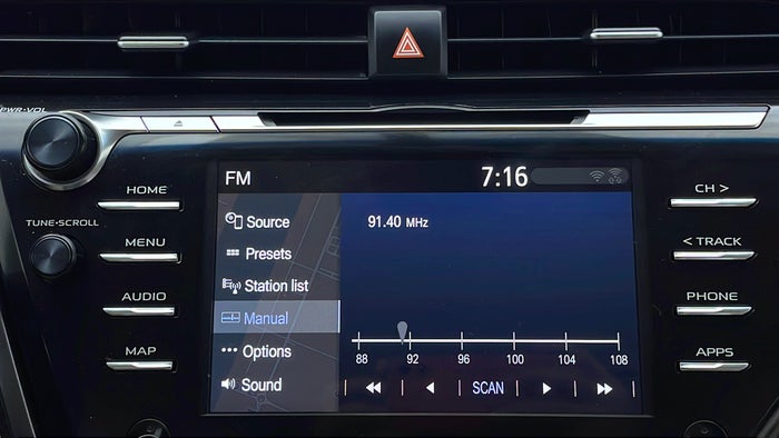 TOYOTA CAMRY-Infotainment System
