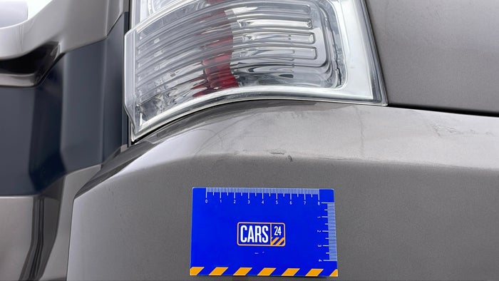 MITSUBISHI PAJERO-Bumper Rear Scratch