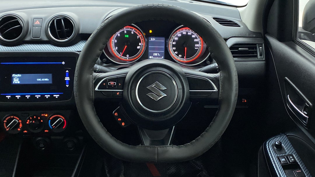 Steering Wheel Close Up