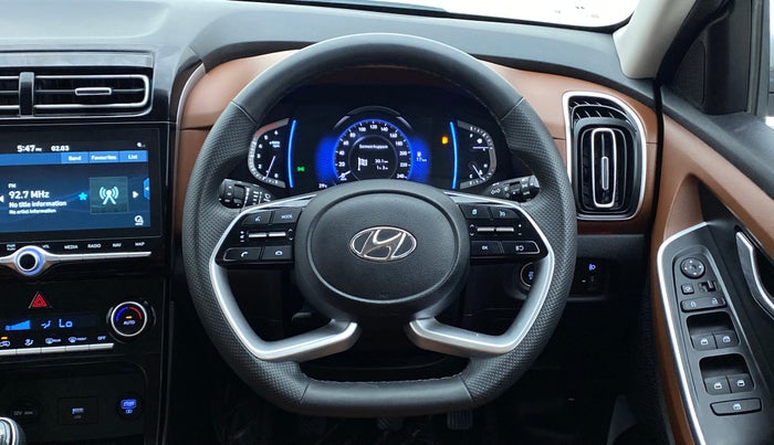 2022 Hyundai ALCAZAR PRESTIGE 1.5 MT 7STR, Diesel, Manual, 16,747 km, Steering Wheel Close Up