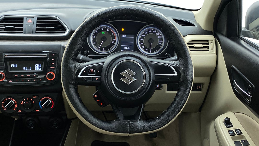 Steering Wheel Close Up