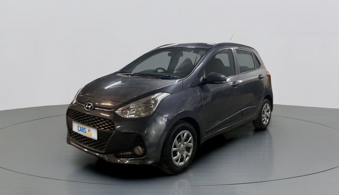 2017 Hyundai Grand i10 SPORTZ (O) 1.2 KAPPA VTVT, Petrol, Manual, 63,628 km, Left Front Diagonal