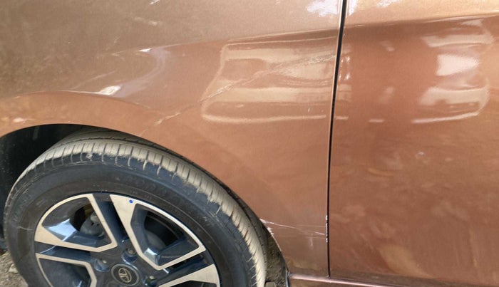 2018 Tata TIGOR XZA PETROL, Petrol, Automatic, 33,065 km, Left fender - Minor scratches