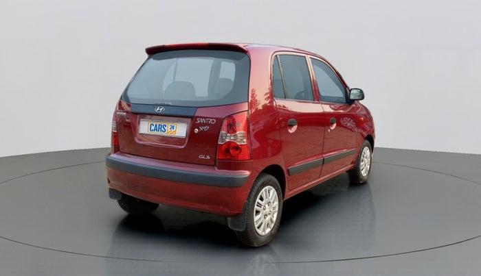 2011 Hyundai Santro Xing GL PLUS, Petrol, Manual, 47,341 km, Right Back Diagonal