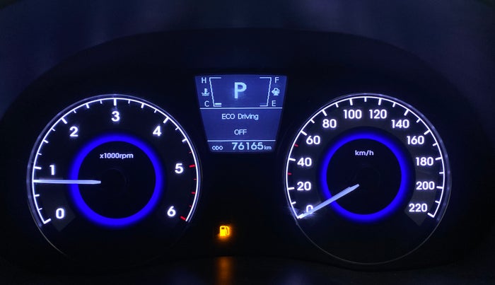2017 Hyundai Verna 1.6 CRDI SX (O) AT, Diesel, Automatic, 76,409 km, Odometer Image