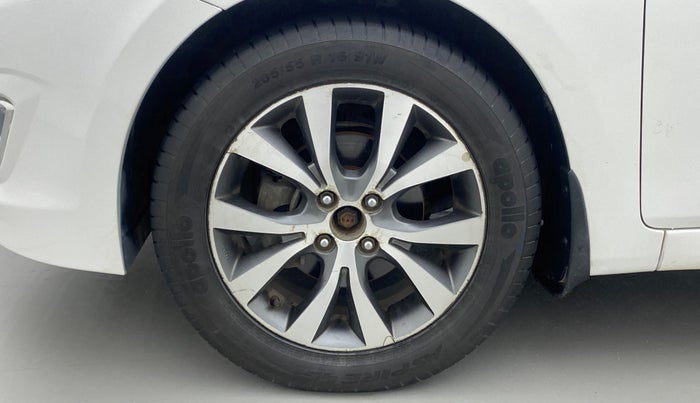 2017 Hyundai Verna 1.6 CRDI SX (O) AT, Diesel, Automatic, 76,409 km, Left Front Wheel