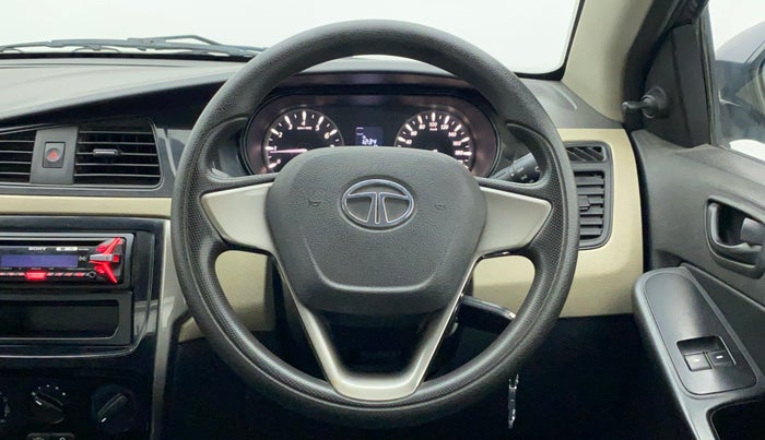 2014 Tata Zest XE RT, Petrol, Manual, 36,090 km, Steering Wheel Close Up