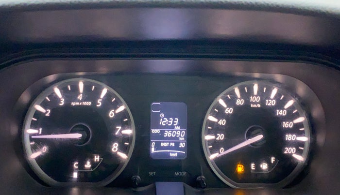 2014 Tata Zest XE RT, Petrol, Manual, 36,090 km, Odometer Image