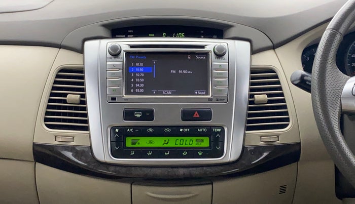 2014 Toyota Innova 2.5 ZX 7 STR BS IV, Diesel, Manual, 61,021 km, Air Conditioner