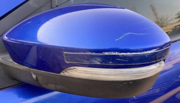 2015 Tata Zest XE 75PS DIESEL, Diesel, Manual, 42,346 km, Left rear-view mirror - Cover has minor damage