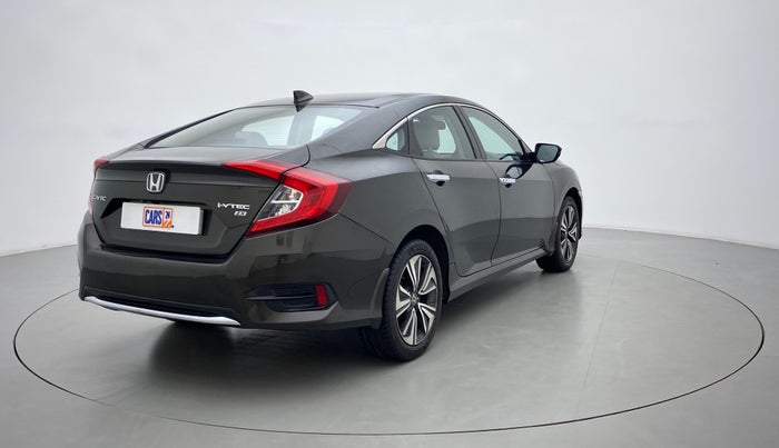 2019 Honda Civic 1.8L I-VTEC ZX CVT, Petrol, Automatic, 52,478 km, Right Back Diagonal