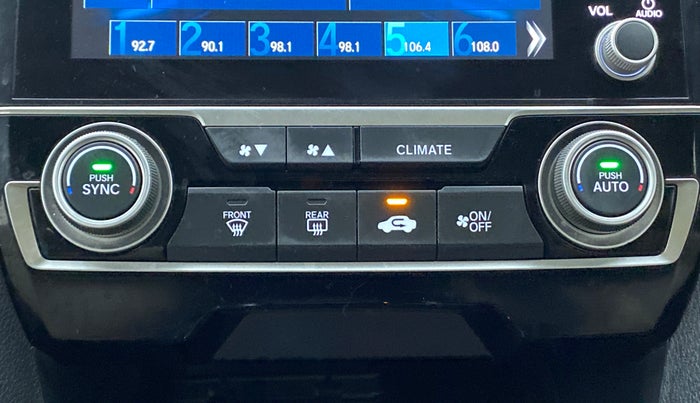 2019 Honda Civic 1.8L I-VTEC ZX CVT, Petrol, Automatic, 52,478 km, Automatic Climate Control
