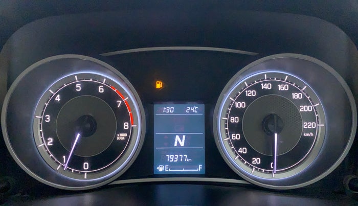 2018 Maruti Dzire VXI AMT, Petrol, Automatic, 79,567 km, Odometer Image