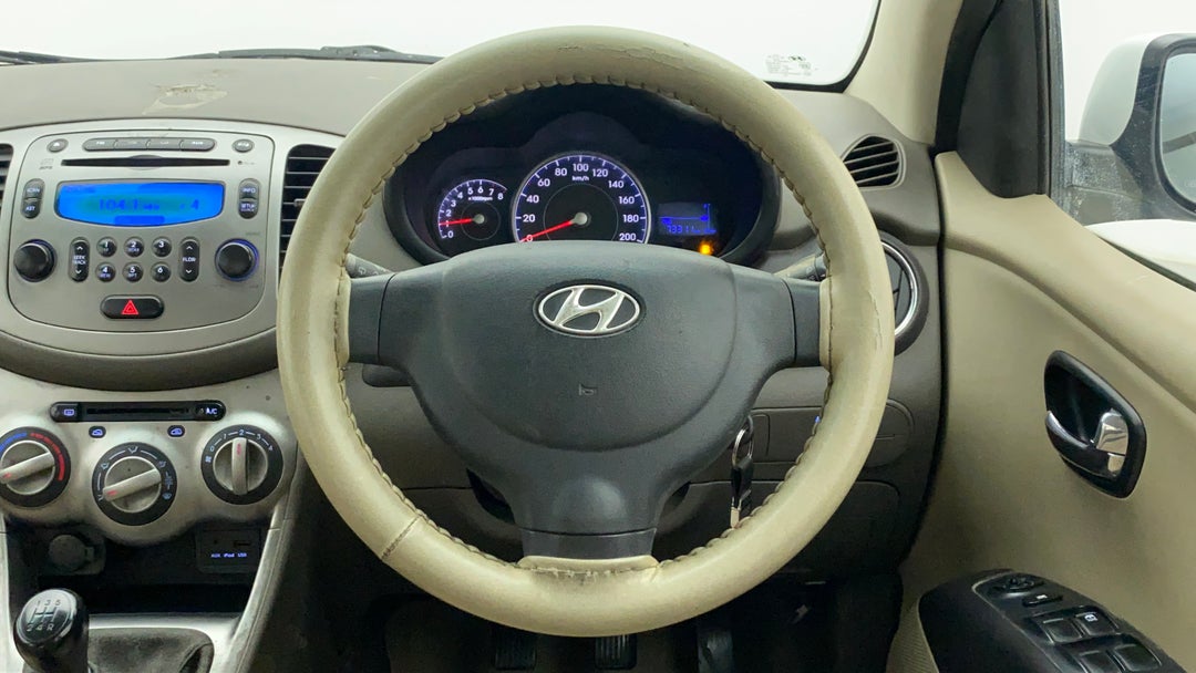 Steering Wheel Close Up