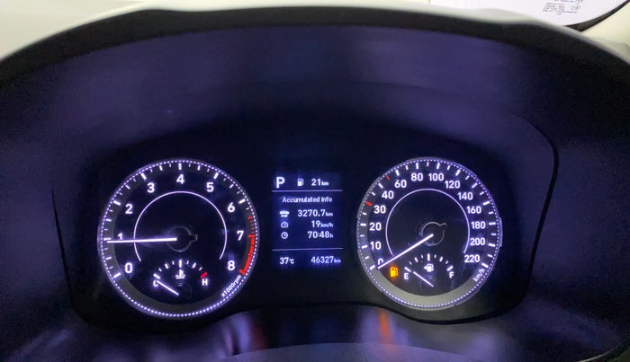 2020 Hyundai VENUE SX PLUS 1.0 TURBO DCT, Petrol, Automatic, 46,313 km, Odometer Image