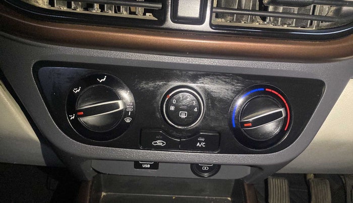 2020 Hyundai AURA S 1.2, Petrol, Manual, 49,931 km, AC Unit - Directional switch has minor damage