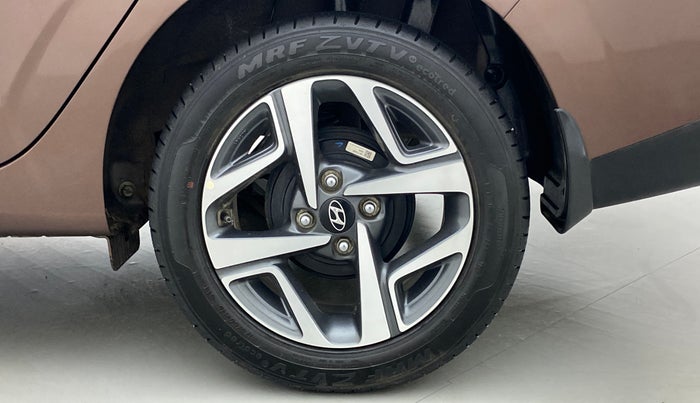 2020 Hyundai AURA SX 1.2 (O), Petrol, Manual, 11,800 km, Left Rear Wheel