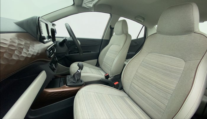 2020 Hyundai AURA SX 1.2 (O), Petrol, Manual, 11,800 km, Right Side Front Door Cabin