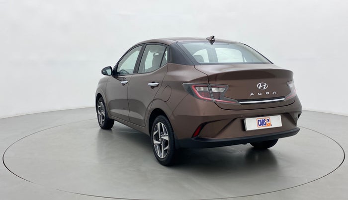 2020 Hyundai AURA SX 1.2 (O), Petrol, Manual, 11,800 km, Left Back Diagonal