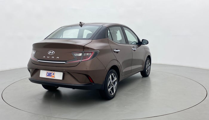 2020 Hyundai AURA SX 1.2 (O), Petrol, Manual, 11,800 km, Right Back Diagonal