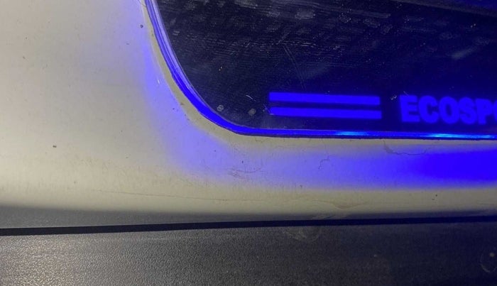 2020 Ford Ecosport TITANIUM 1.5L DIESEL, Diesel, Manual, 62,397 km, Right running board - Minor scratches
