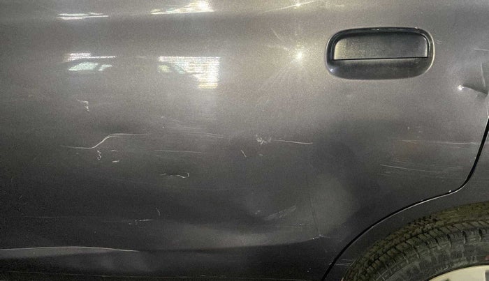 2016 Maruti Alto K10 VXI AMT, Petrol, Automatic, 15,295 km, Rear left door - Minor scratches