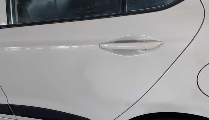 2017 Hyundai Grand i10 SPORTZ (O) 1.2 KAPPA VTVT, Petrol, Manual, 80,554 km, Rear left door - Minor scratches