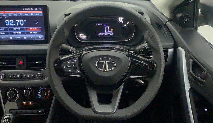 2022 Tata NEXON XM SUNROOF PETROL, Petrol, Manual, 7,650 km, Steering Wheel Close Up