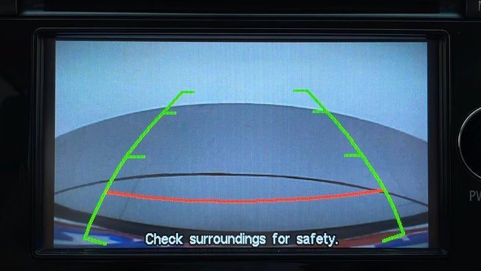 MITSUBISHI PAJERO-Parking Camera (Rear View)