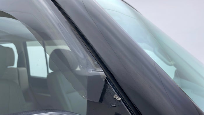 MITSUBISHI PAJERO-Door Exterior RHS Front Trim broken/damaged