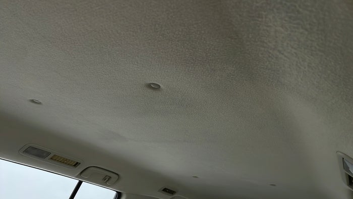 MITSUBISHI PAJERO-Ceiling Roof lining torn/dirty