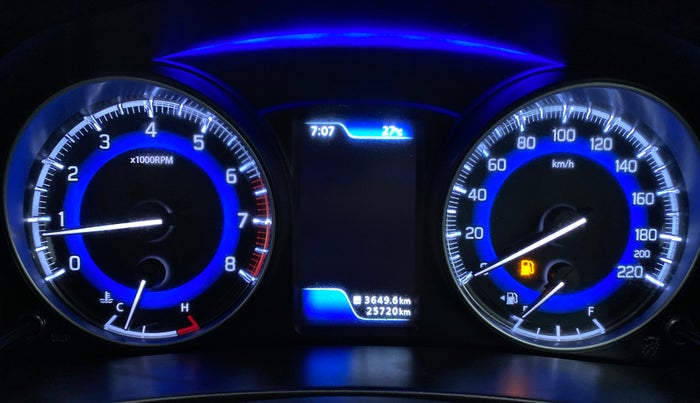 2022 Toyota Glanza V, Petrol, Manual, 25,720 km, Odometer Image