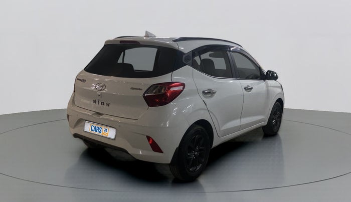 2021 Hyundai GRAND I10 NIOS SPORTZ 1.2 KAPPA VTVT, Petrol, Manual, 17,844 km, Right Back Diagonal