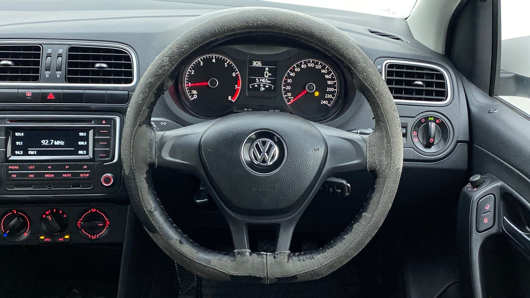 Steering Wheel Close Up