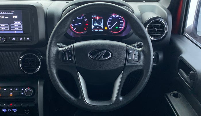 2021 Mahindra Thar LX PETROL HT 4WD AT, Petrol, Automatic, 10,507 km, Steering Wheel Close Up