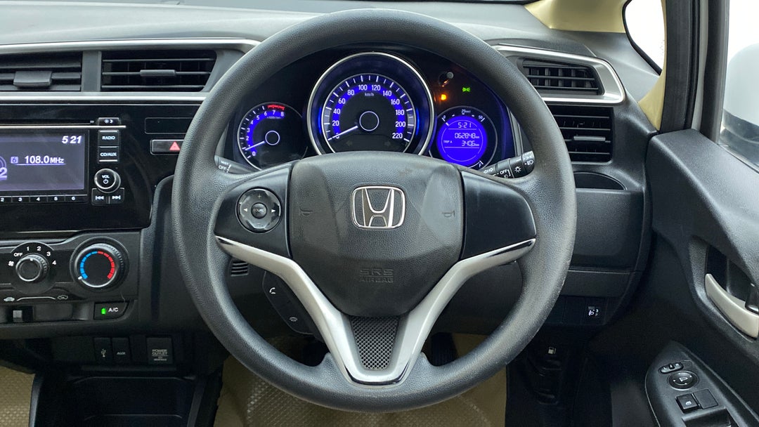 Steering Wheel Close Up